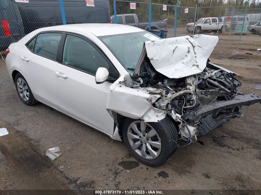 2015 TOYOTA COROLLA LE - 5YFBURHE1FP350513