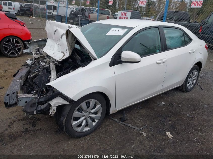 2015 TOYOTA COROLLA LE - 5YFBURHE1FP350513