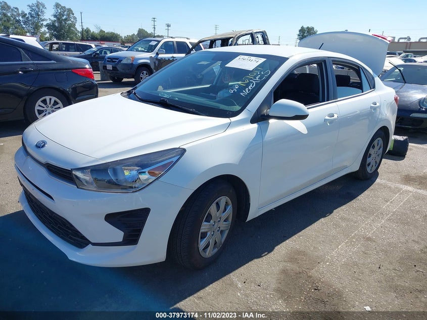 VIN 3KPA24AD9ME405181 2021 KIA RIO LX/S