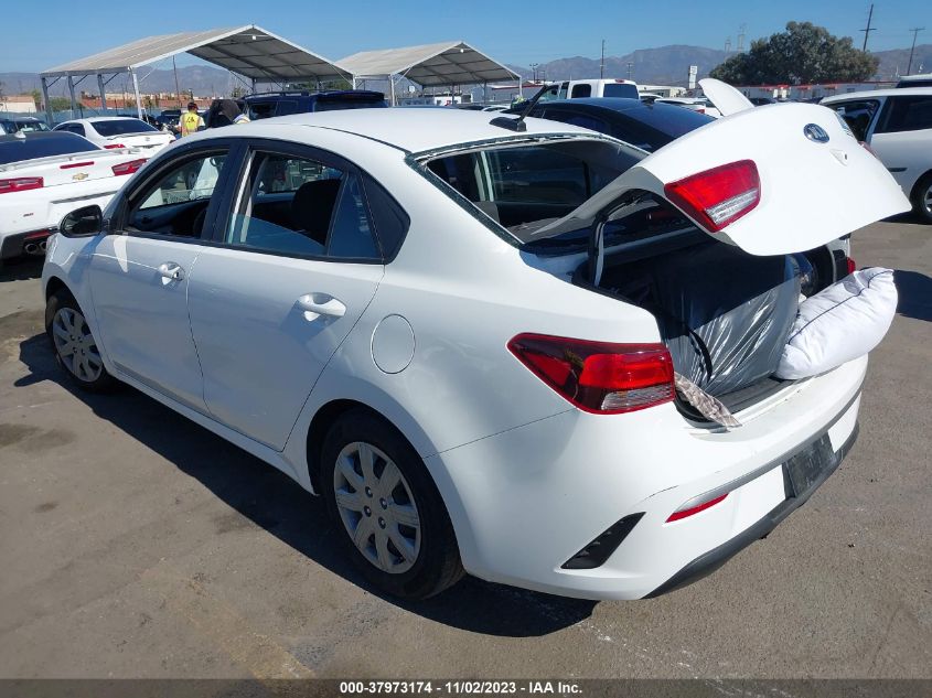 VIN 3KPA24AD9ME405181 2021 KIA RIO LX/S