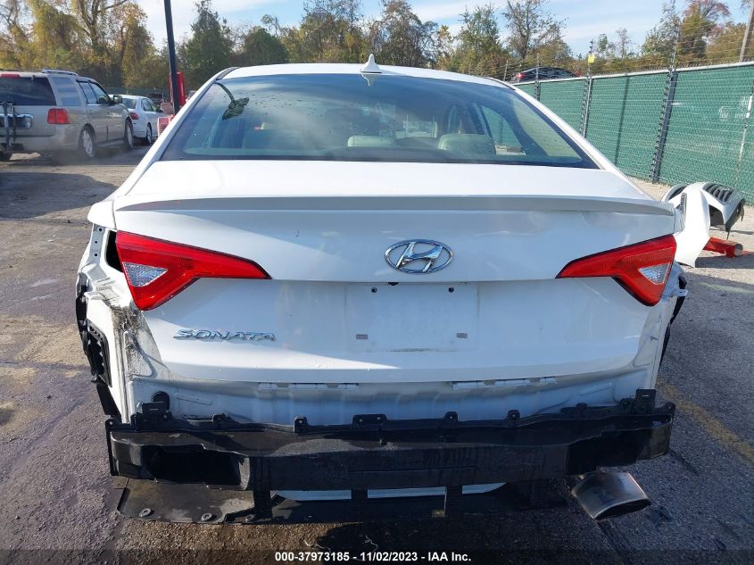 2015 HYUNDAI SONATA 2.4L SE - 5NPE24AF2FH026525