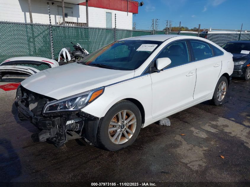 2015 HYUNDAI SONATA 2.4L SE - 5NPE24AF2FH026525