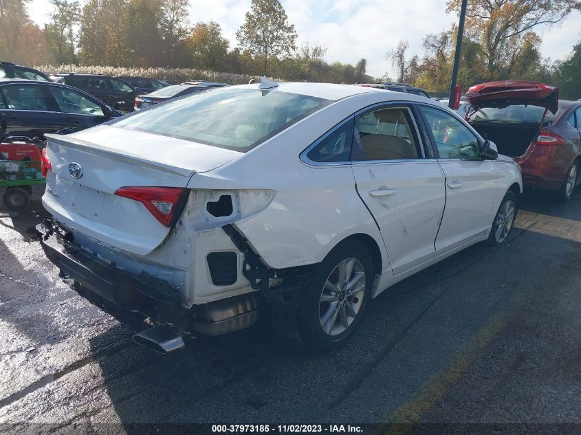 2015 HYUNDAI SONATA 2.4L SE - 5NPE24AF2FH026525