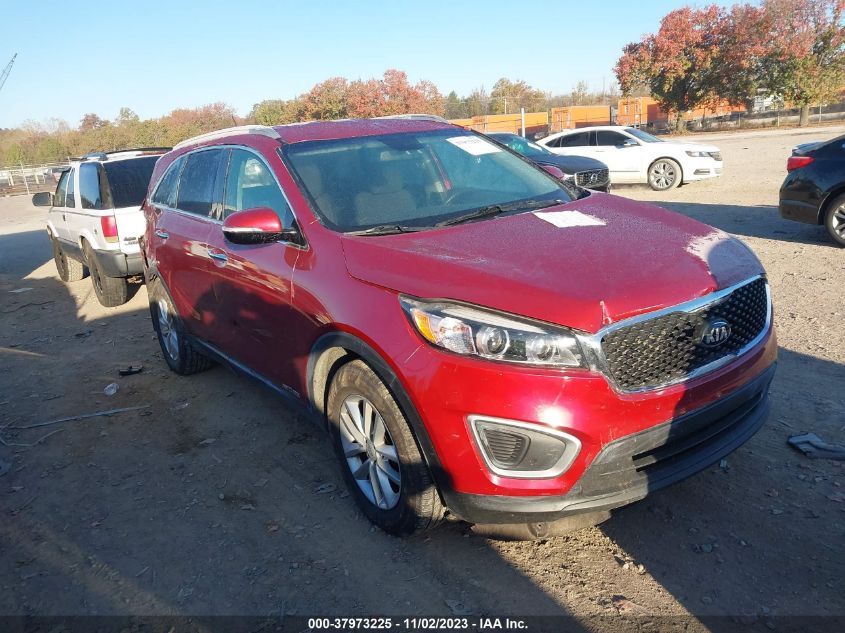 5XYPGDA54HG334159 KIA SORENTO LX V6 2017