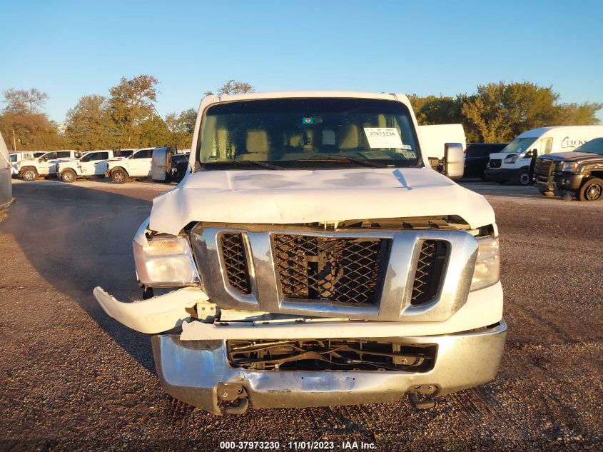 2013 NISSAN NV PASSENGER NV3500 HD SV V8 5BZAF0AA4DN202536