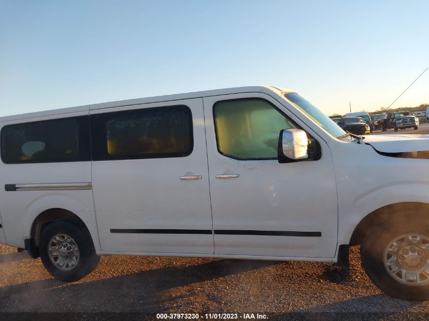 2013 NISSAN NV PASSENGER NV3500 HD SV V8 5BZAF0AA4DN202536