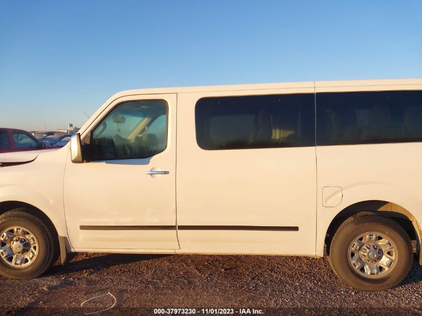 2013 NISSAN NV PASSENGER NV3500 HD SV V8 5BZAF0AA4DN202536