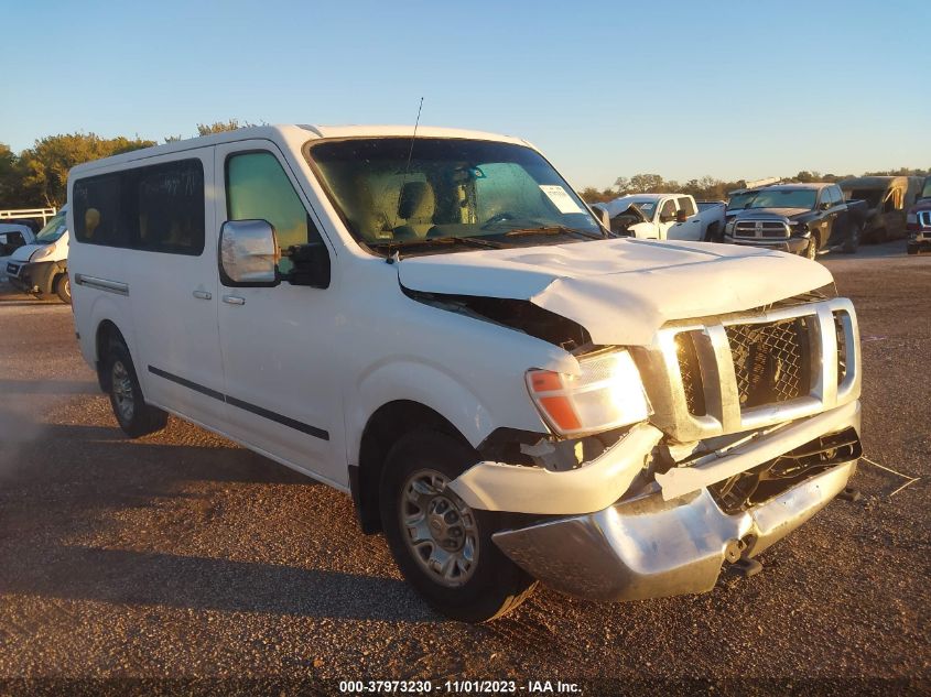 2013 NISSAN NV PASSENGER NV3500 HD SV V8 - 5BZAF0AA4DN202536