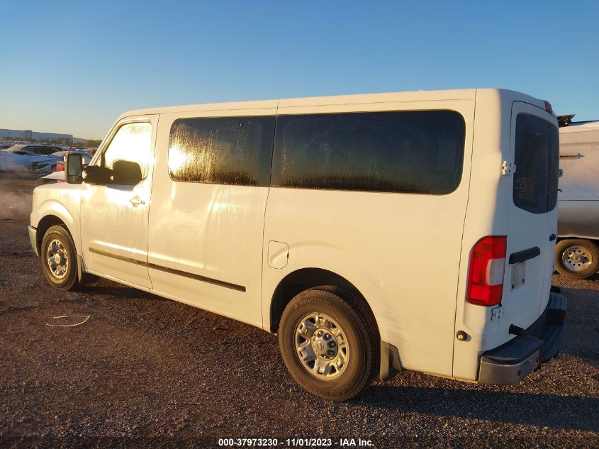 2013 NISSAN NV PASSENGER NV3500 HD SV V8 5BZAF0AA4DN202536