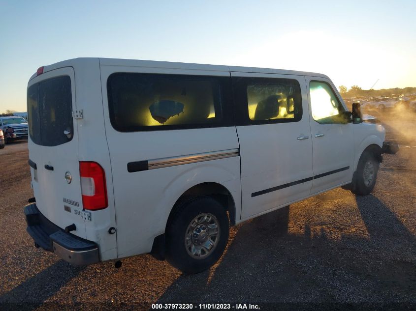 2013 NISSAN NV PASSENGER NV3500 HD SV V8 5BZAF0AA4DN202536