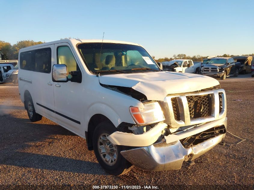 2013 NISSAN NV PASSENGER NV3500 HD SV V8 5BZAF0AA4DN202536