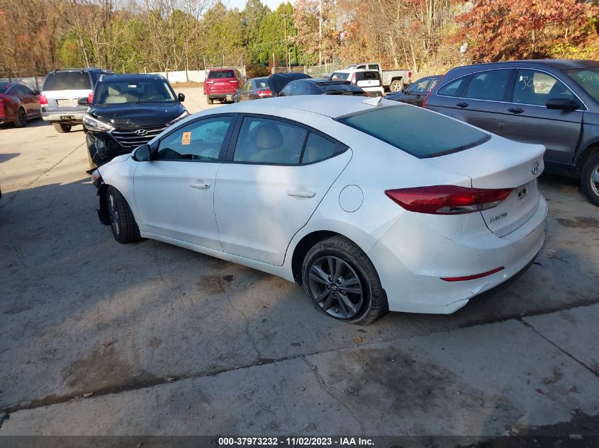 2018 HYUNDAI ELANTRA SEL/VALUE/LIMITED - 5NPD84LF4JH340385