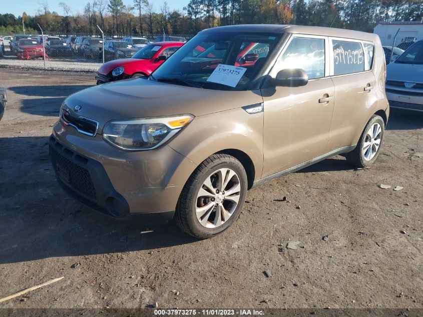 2014 KIA SOUL + - KNDJP3A53E7012105
