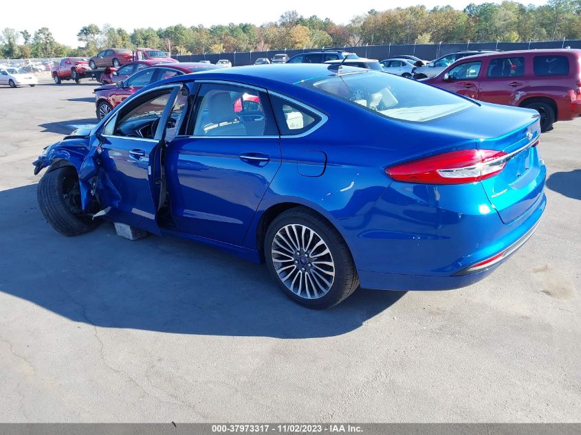 2017 FORD FUSION SE - 3FA6P0HD3HR333808