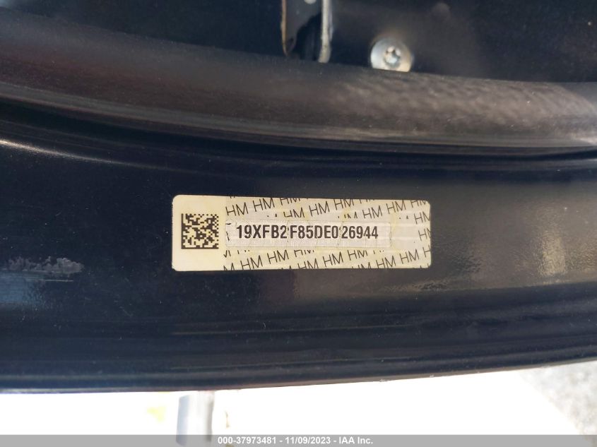 2013 HONDA CIVIC EX - 19XFB2F85DE026944