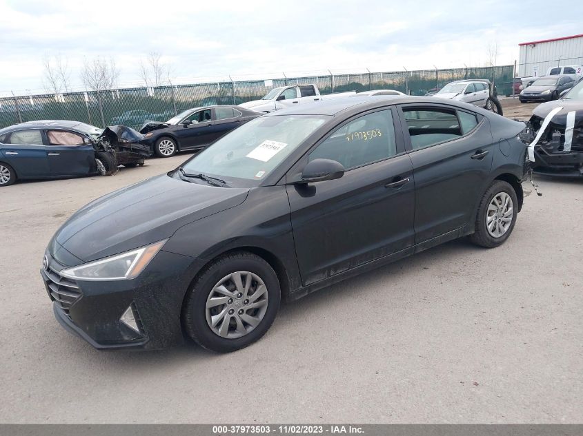 2019 HYUNDAI ELANTRA SE - KMHD74LF9KU808102