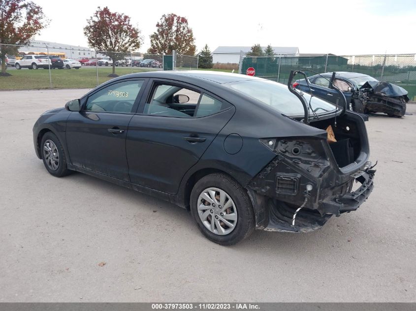 2019 HYUNDAI ELANTRA SE - KMHD74LF9KU808102