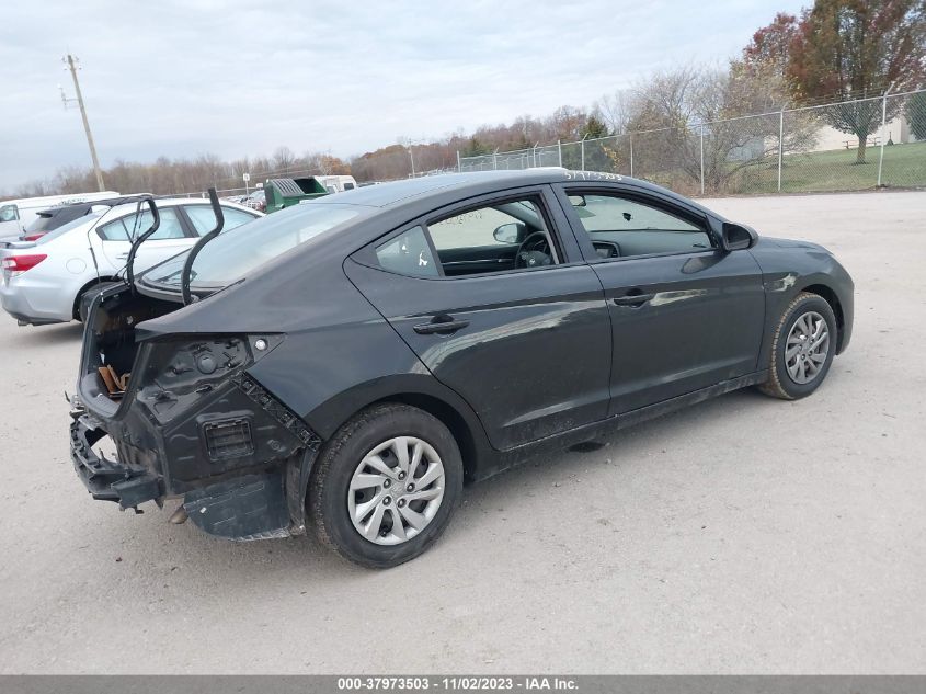 2019 HYUNDAI ELANTRA SE - KMHD74LF9KU808102