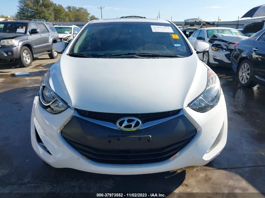 2013 HYUNDAI ELANTRA SE - KMHDH6AE3DU007834