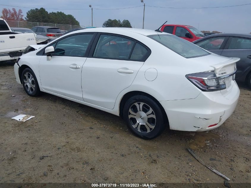 2014 HONDA CIVIC HYBRID - 19XFB4F3XEE001989