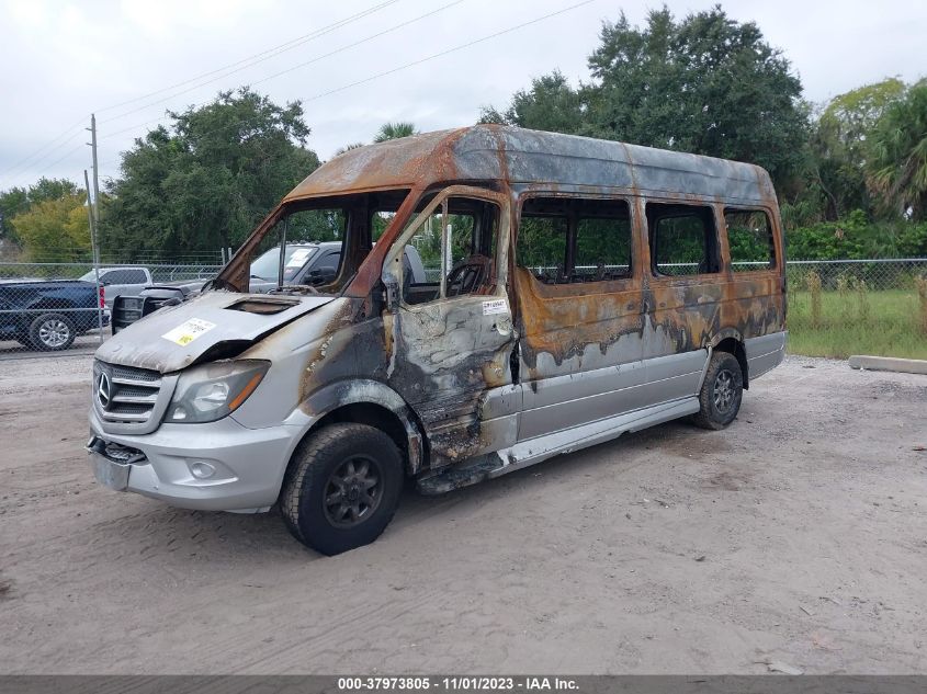 2014 MERCEDES-BENZ SPRINTER 2500 HIGH  ROOF WDZPE8CC2E5901868