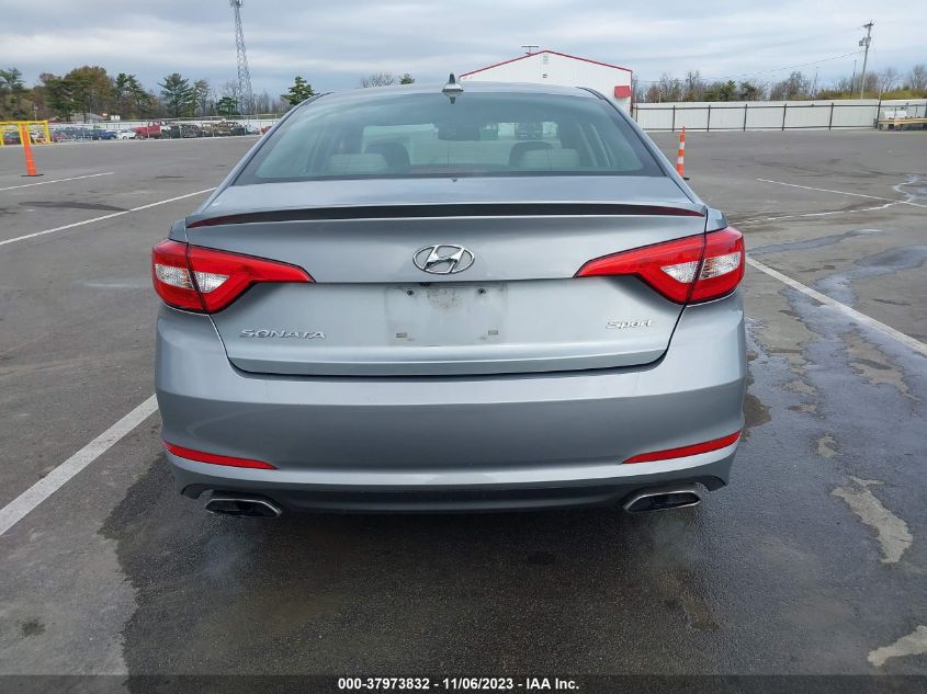 2015 HYUNDAI SONATA 2.4L SPORT - 5NPE34AF6FH086997