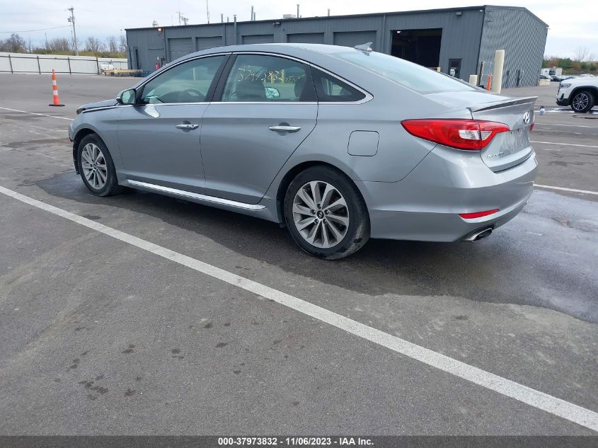 2015 HYUNDAI SONATA 2.4L SPORT - 5NPE34AF6FH086997