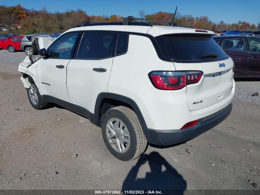 VIN 3C4NJDAB1JT484307 2018 JEEP COMPASS SPORT