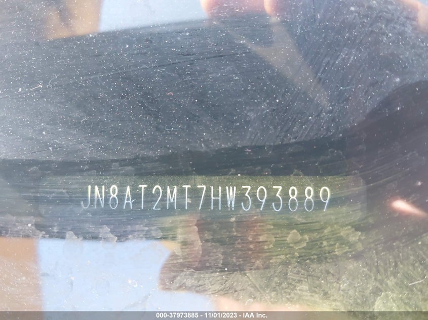 VIN JN8AT2MT7HW393889 2017 NISSAN ROGUE S