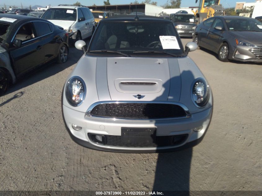2014 MINI CONVERTIBLE COOPER S WMWZP3C50ET706710
