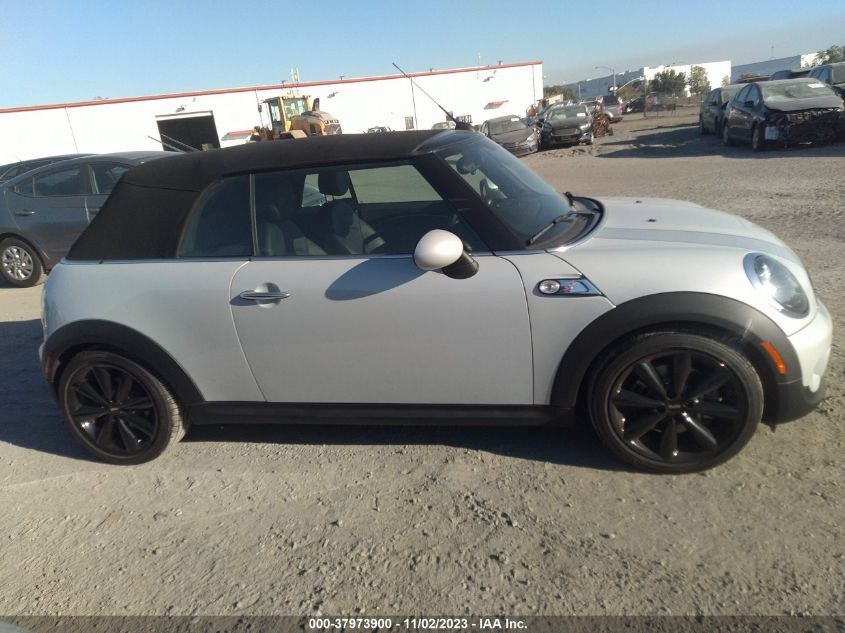 2014 MINI CONVERTIBLE COOPER S WMWZP3C50ET706710