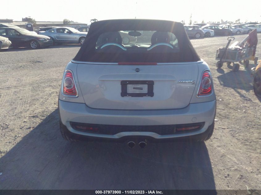2014 MINI CONVERTIBLE COOPER S WMWZP3C50ET706710