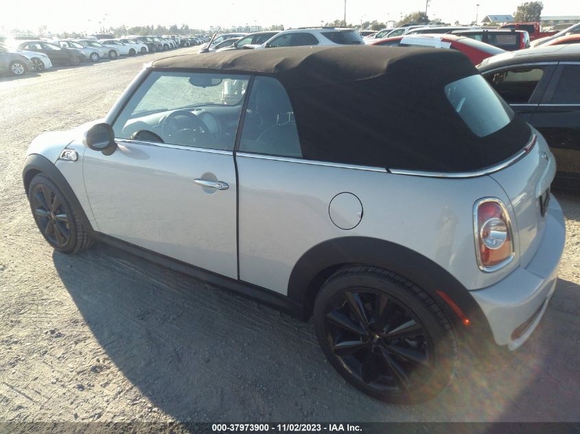2014 MINI CONVERTIBLE COOPER S WMWZP3C50ET706710