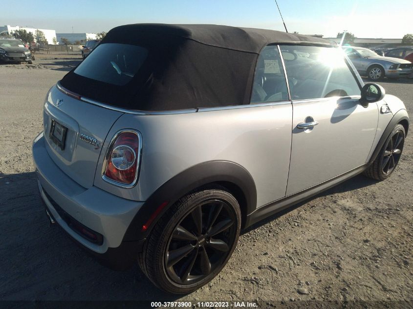 2014 MINI CONVERTIBLE COOPER S WMWZP3C50ET706710