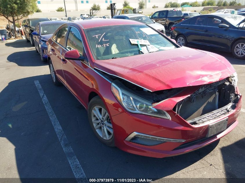 2015 HYUNDAI SONATA SE - 5NPE24AFXFH206562