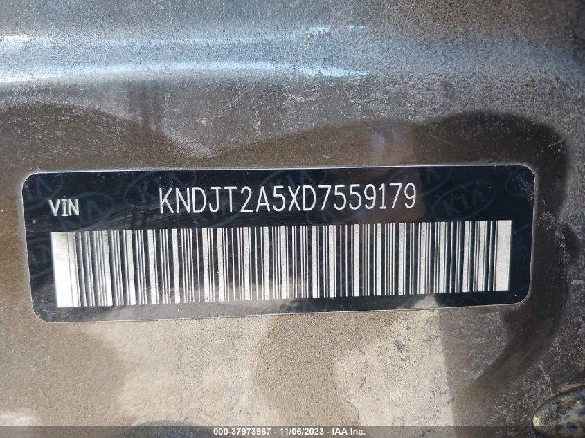 2013 KIA SOUL BASE - KNDJT2A5XD7559179