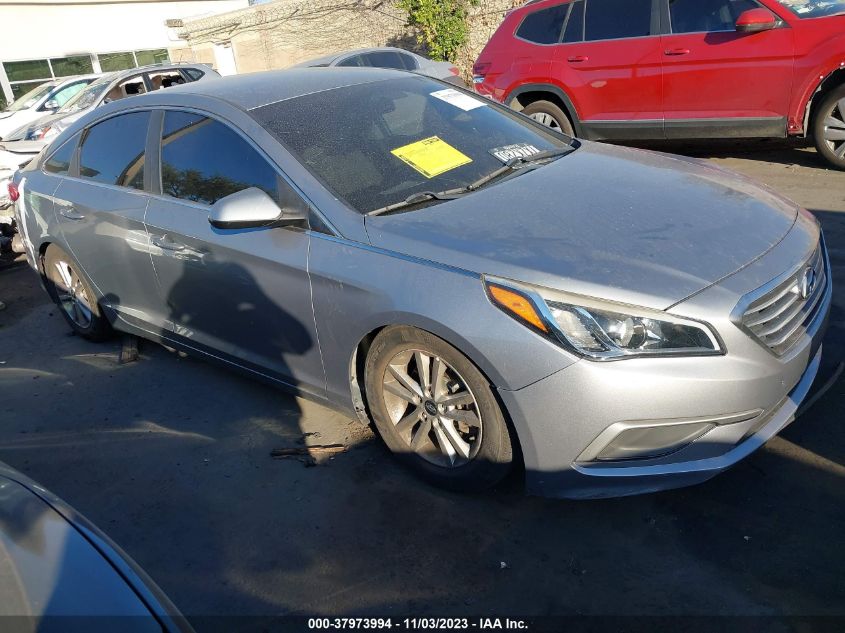 2017 HYUNDAI SONATA 2.4L - 5NPE24AF9HH564786