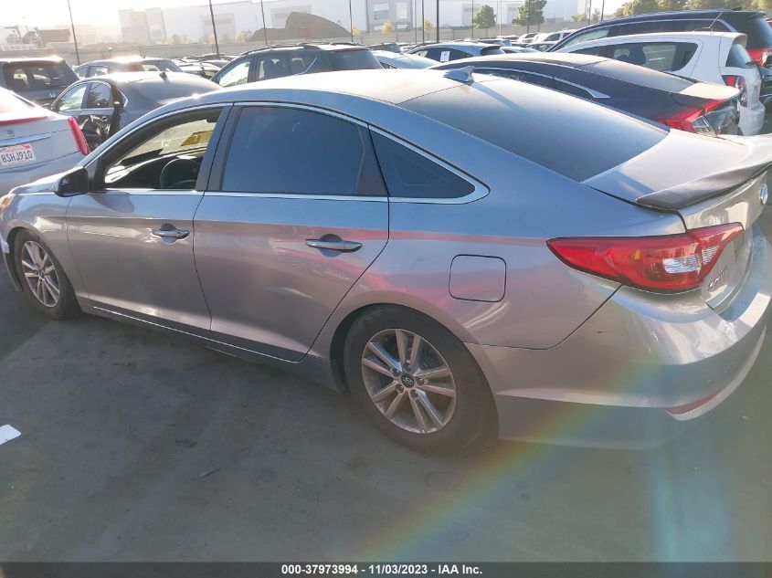 2017 HYUNDAI SONATA 2.4L - 5NPE24AF9HH564786