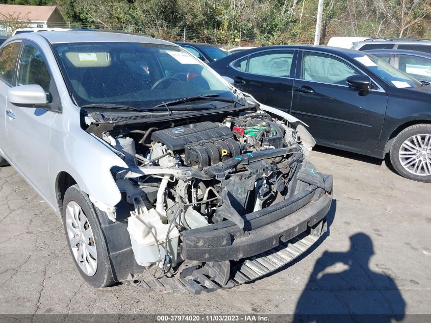 2015 NISSAN SENTRA SR/SL/S/SV/FE+ S - 3N1AB7AP3FL657490