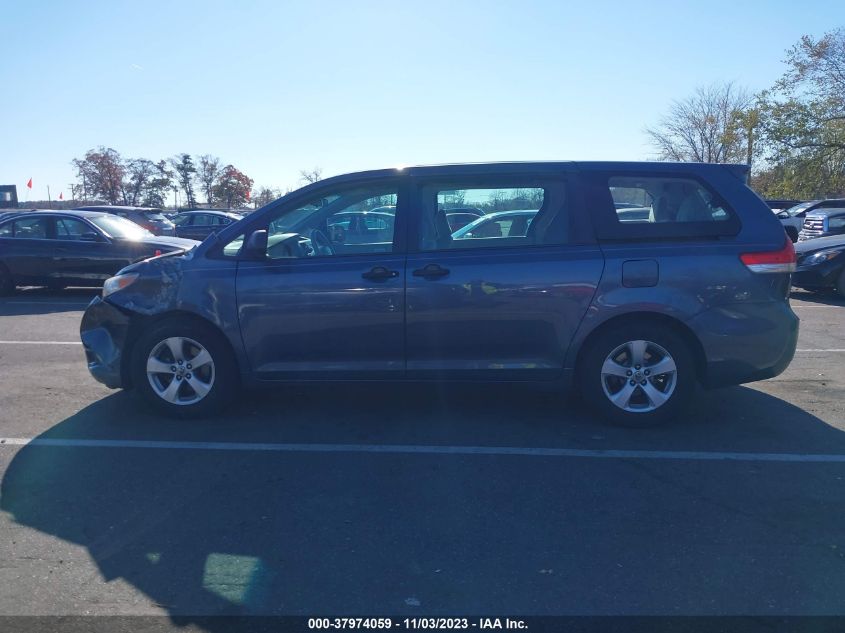 2013 TOYOTA SIENNA - 5TDZK3DC1DS379875