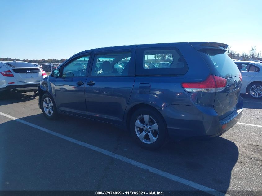 2013 TOYOTA SIENNA - 5TDZK3DC1DS379875