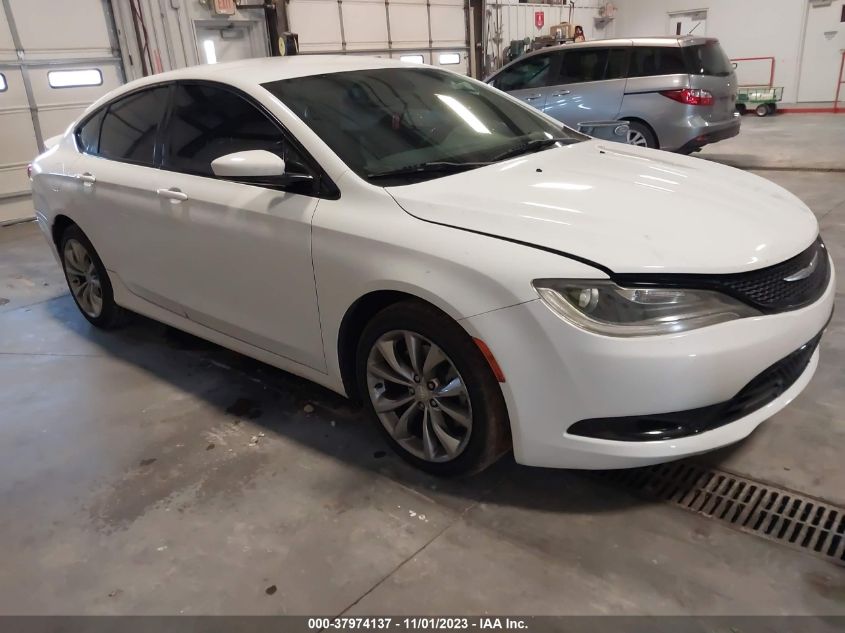 2015 CHRYSLER 200 S - 1C3CCCBG1FN505206