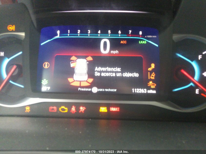 2019 HONDA PILOT - 5KBYF589XK8800750