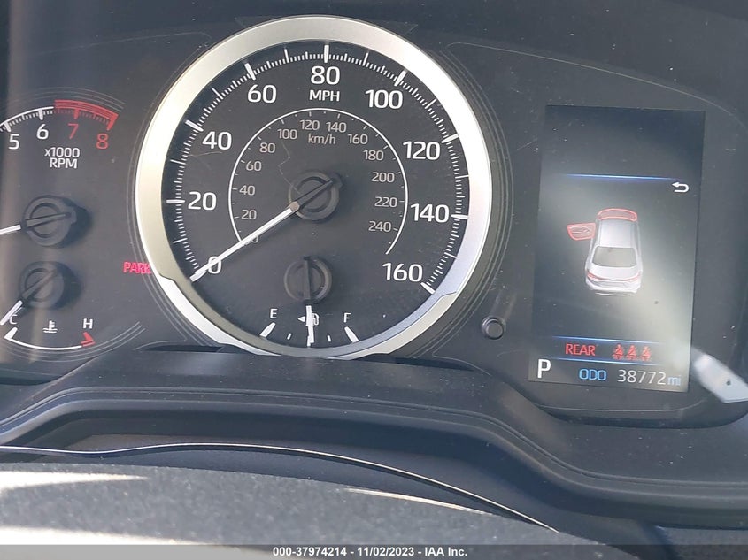 VIN JTDEPMAEXMJ153505 2021 TOYOTA COROLLA LE