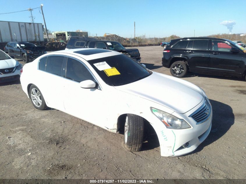 2013 INFINITI G37X X - JN1CV6AR6DM763818