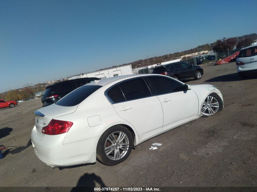 2013 INFINITI G37X X - JN1CV6AR6DM763818
