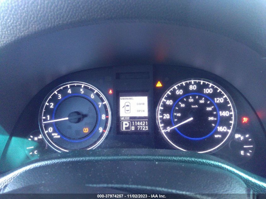 2013 INFINITI G37X X - JN1CV6AR6DM763818