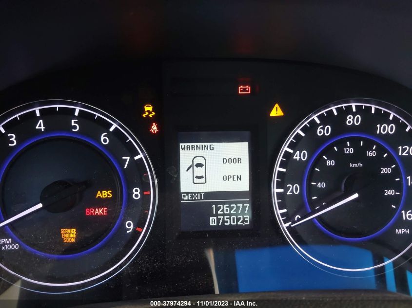 2013 INFINITI G37 SEDAN JOURNEY JN1CV6AP5DM303306