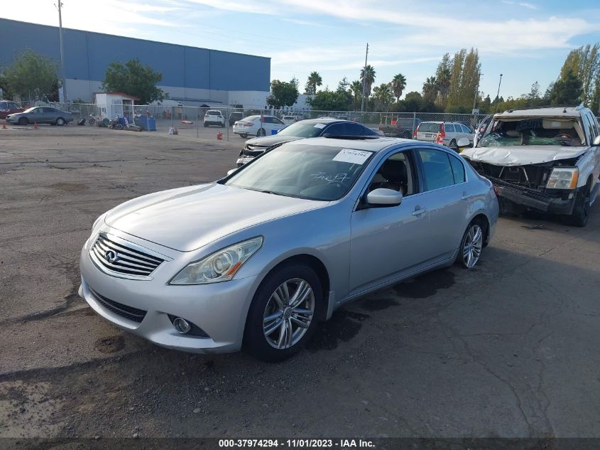 2013 INFINITI G37 SEDAN JOURNEY JN1CV6AP5DM303306