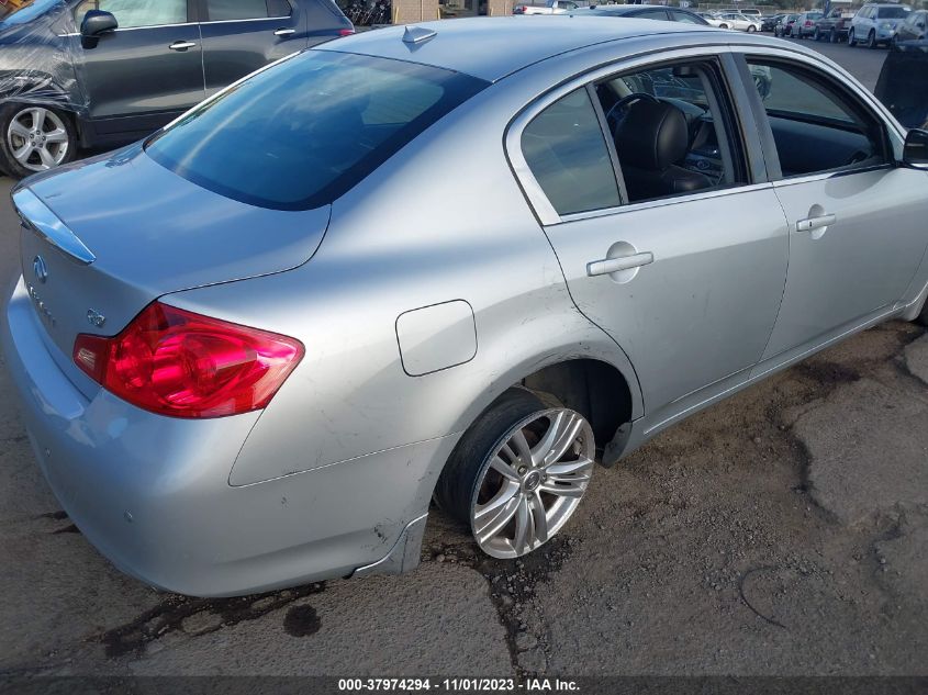 2013 INFINITI G37 SEDAN JOURNEY JN1CV6AP5DM303306